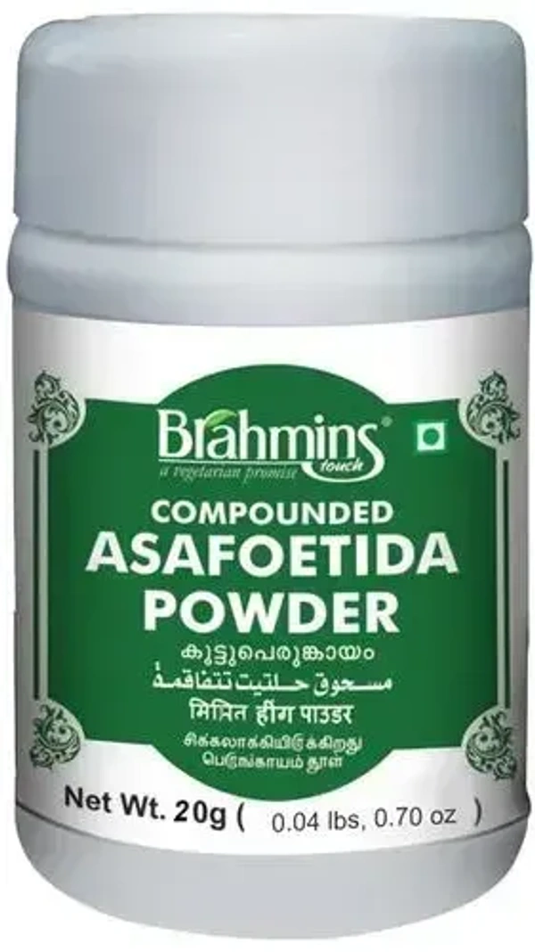 Brahmins Compounded Asafoetida Powder Tub, 20g