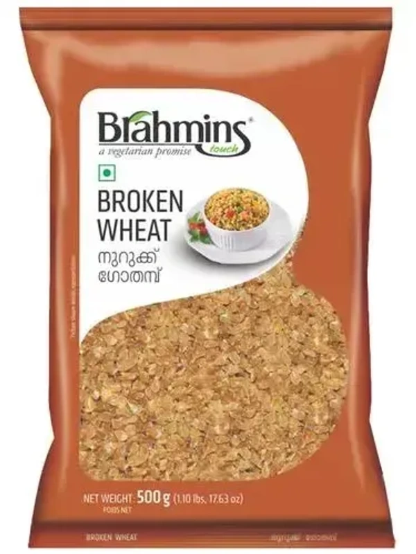 Brahmins Broken Samba Wheat Pouch, 500g