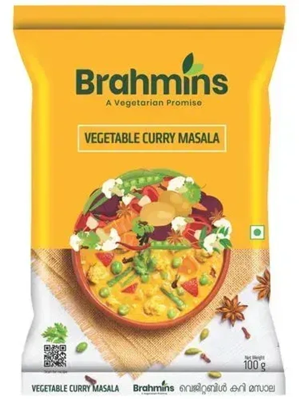 Brahmins Vegetable Curry Masala, 100g