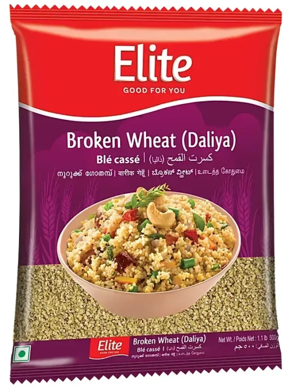 Elite Broken Wheat (Daliya), 500g