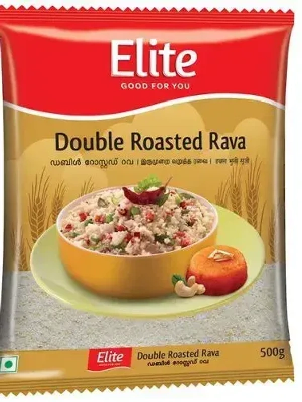 Elite Double Roasted Rava, 500g