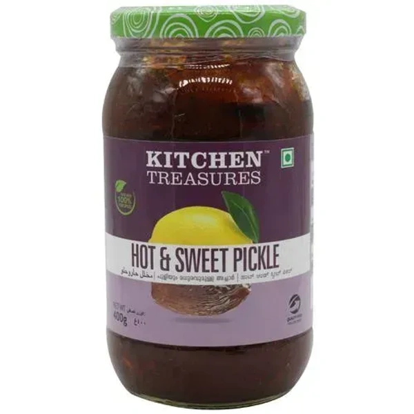 Kitchen Treasures Hot& Sweet Pickle, 400g
