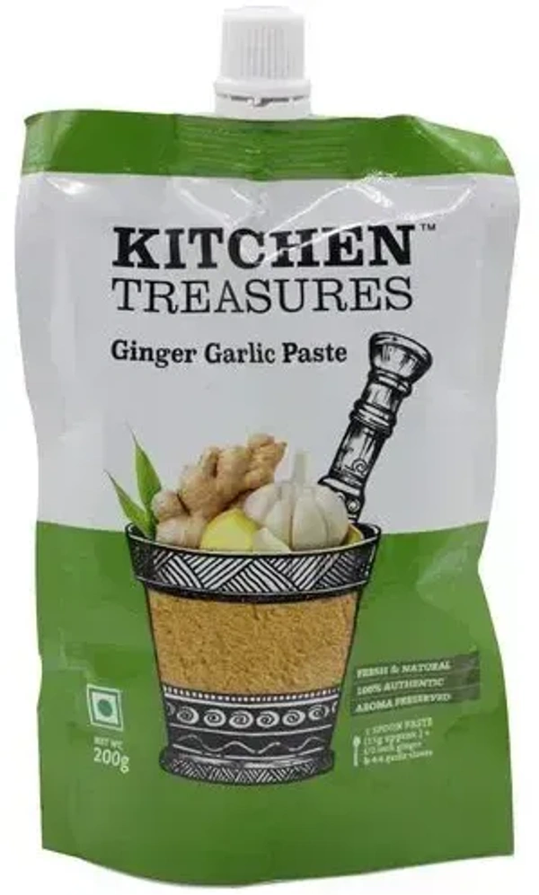 Kitchen Treasures Ginger Garlic Paste, 200g