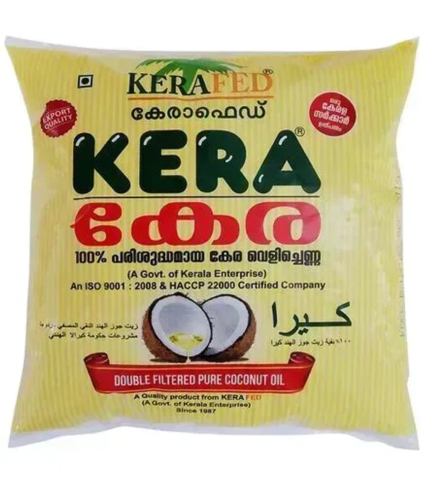 Kera Cocount Oil Pouch, 500ml