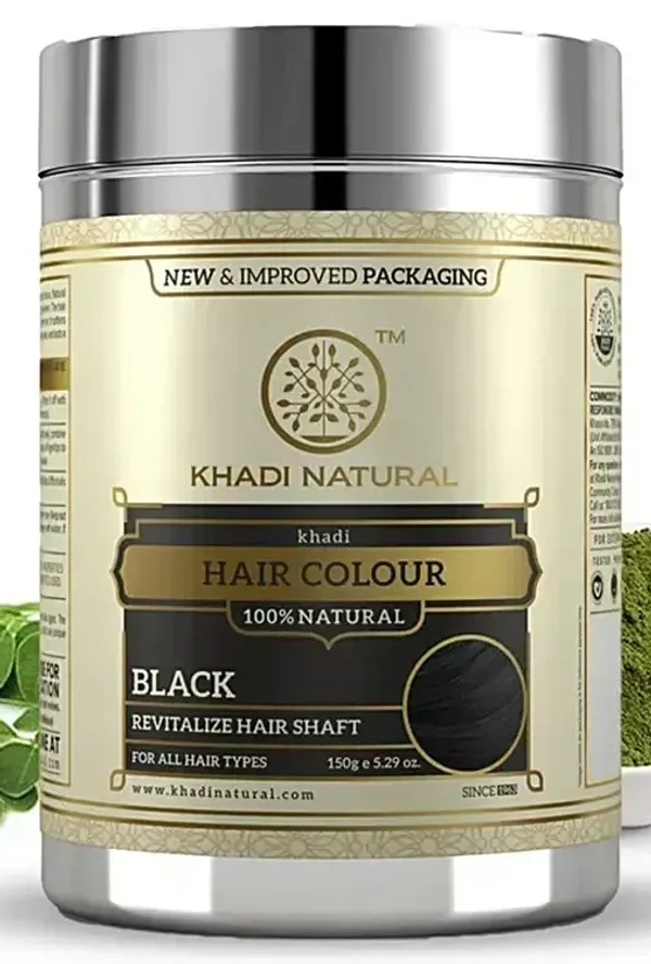 Khadi Herbal Black Henna Colour, 150g