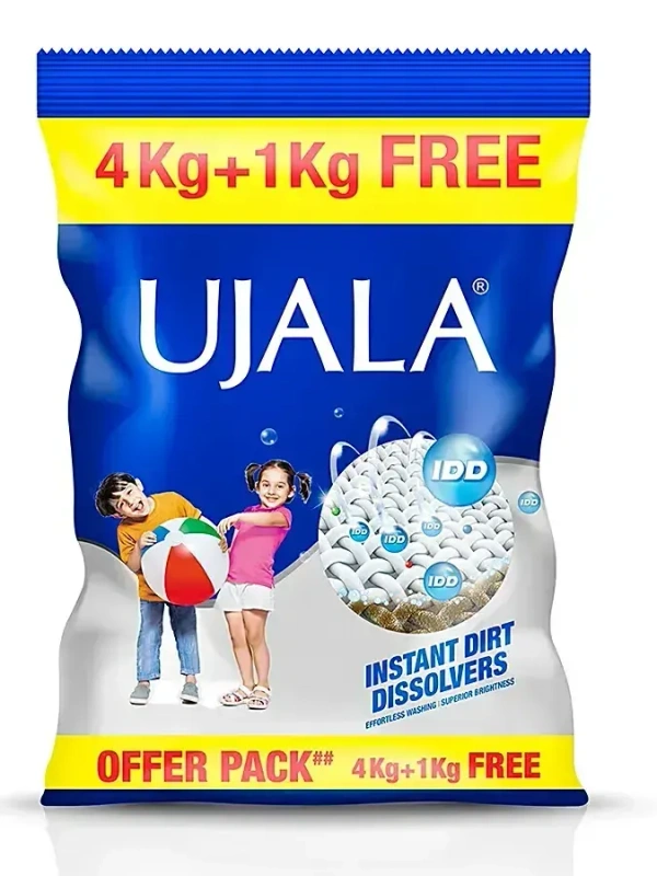 Ujala Detergent Powder Instant Dirt Dissolvers, 4 kg