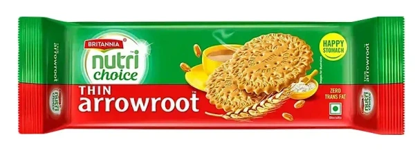 Britannia Nutri Choice Thin Arrowroot Biscuits, 300g