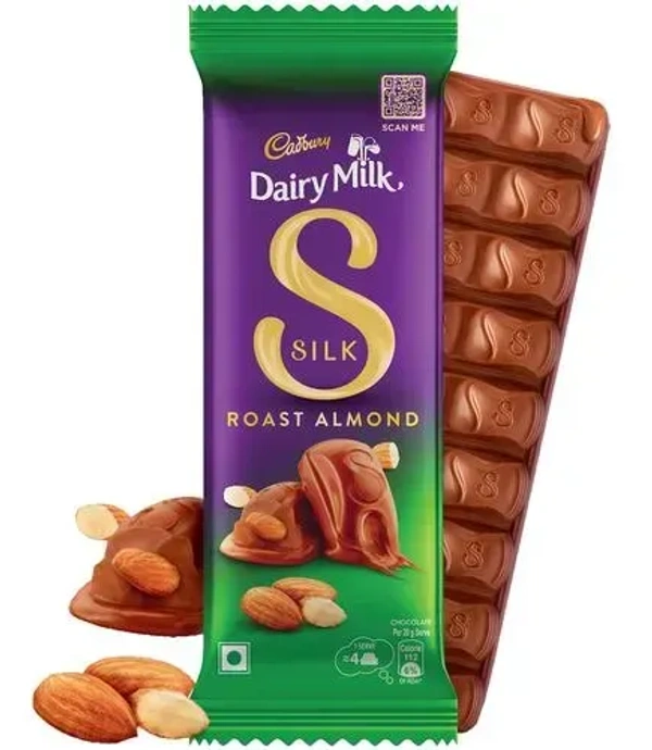 Cadbury Dairy Milk Silk Roast Almond, 58g