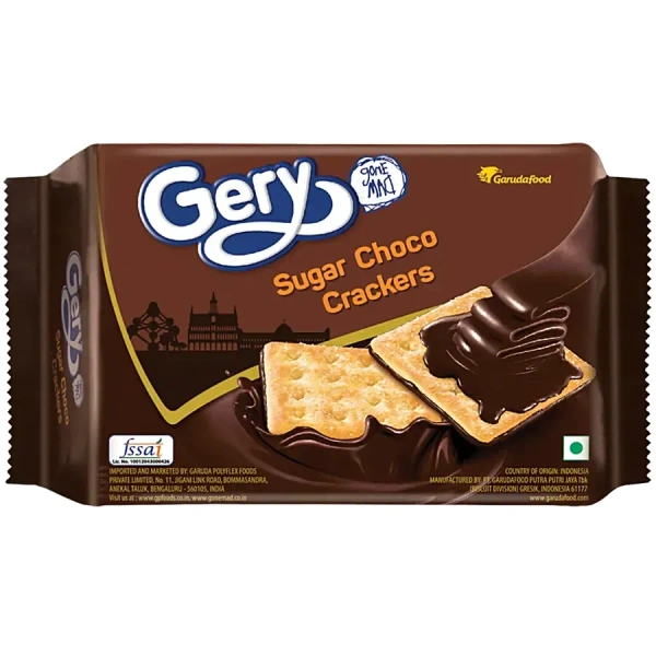 Gery Gone Mad Dark Choco Crackers, 150g