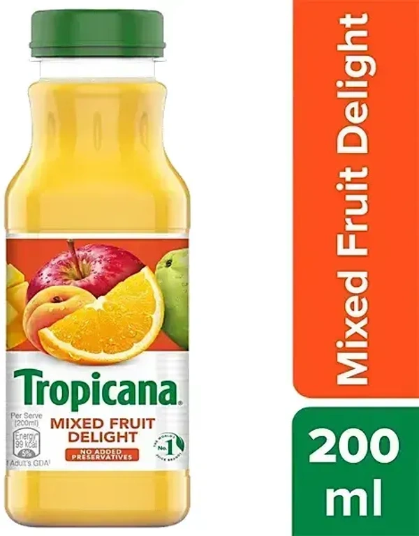 Tropicana Mixed Fruit Packet Soft Drink 200ml