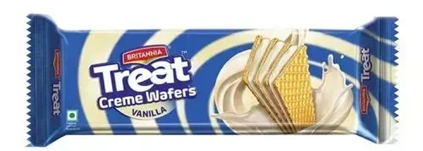 Britannia Treat creme Wafers Vanilla Pack, 75g