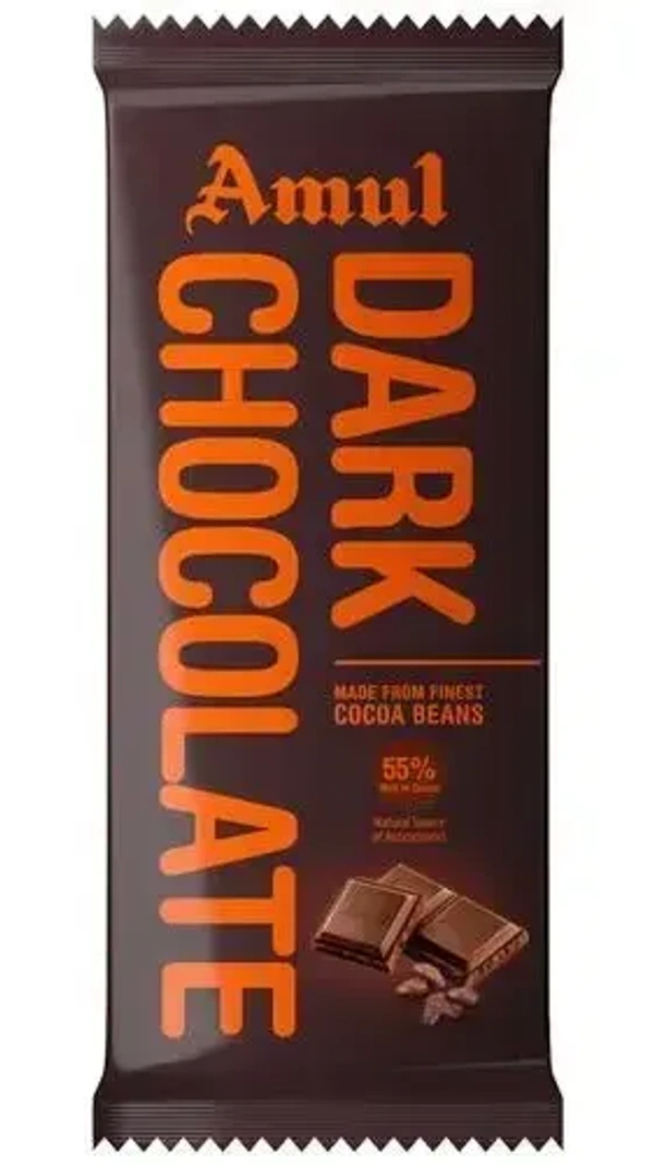 Amul Dark Chocolate Plain Chocolate, 40g