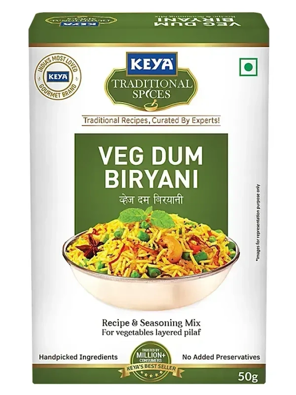 Keya Veg Dum Biryani Masala, 100g