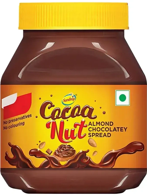 Sundrop Cocoa Nut Almond Chocolatey Spread Bottle, 350g