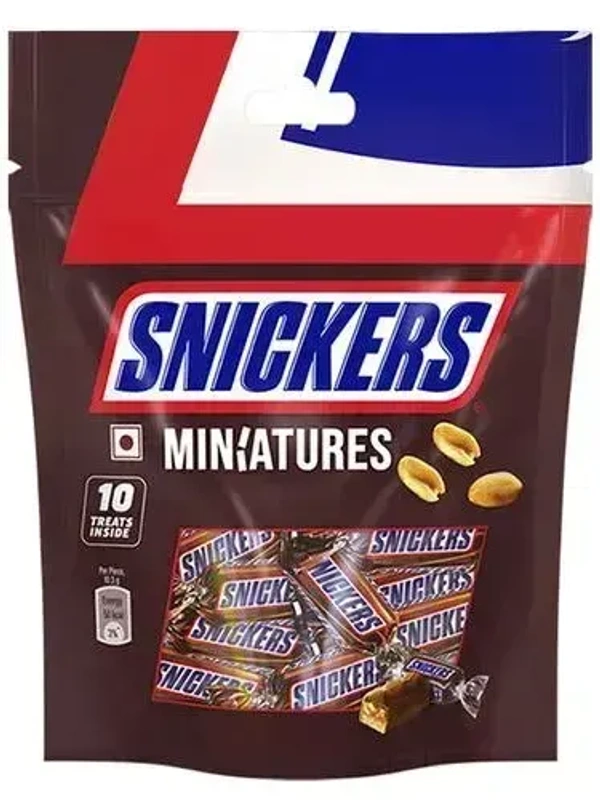 Snickers Chocolate Bar Miniatures Pouch, 90g