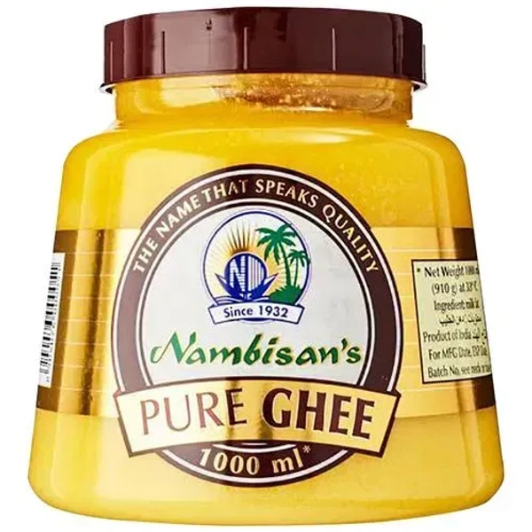 Nambisan's Agmark Ghee Jar, 1L