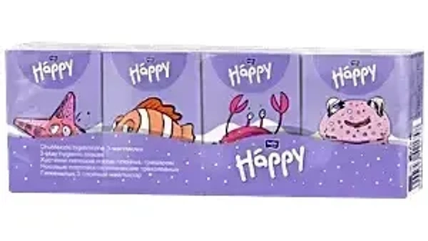 Bella Tissues Happy Baby Mini 9 Sheets, 1 pcs