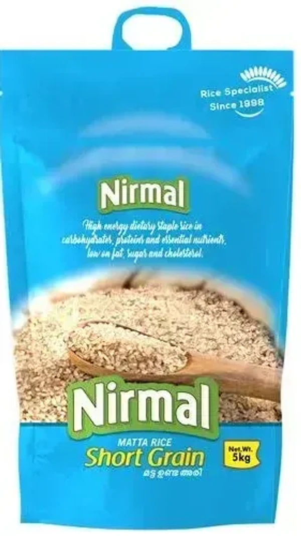 Nirmal Matta Rice Short Grain, 5 kg