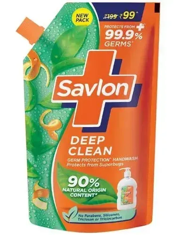 Savlon Deep Clean Germ Protection Handwash, 725ml