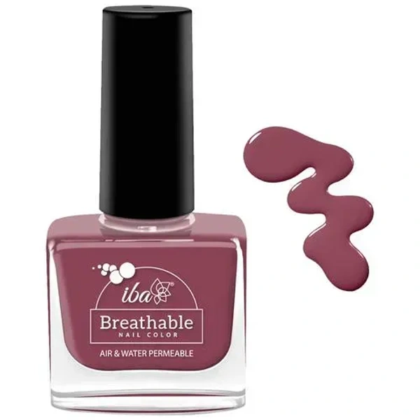 Iba Breathable Nail Color B06 Plum Cake, 9ml