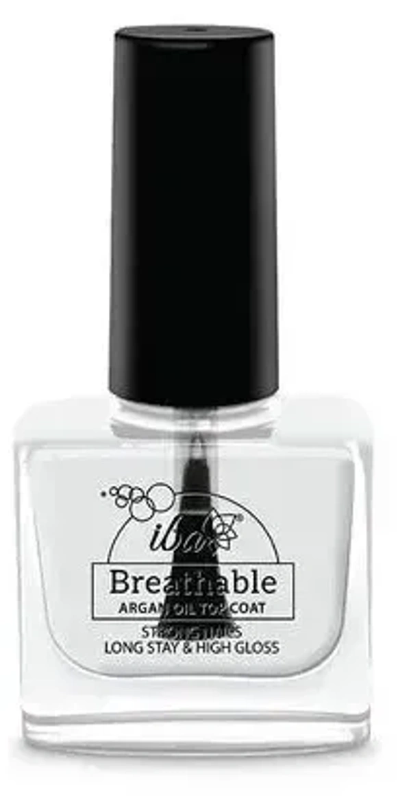 Iba Breathable Argan Oil Enriched Top Coat, 9ml