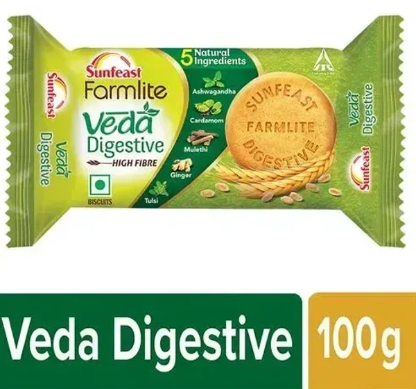 Sunfeast Farmlite Biscuits Veda Digestive, 100g