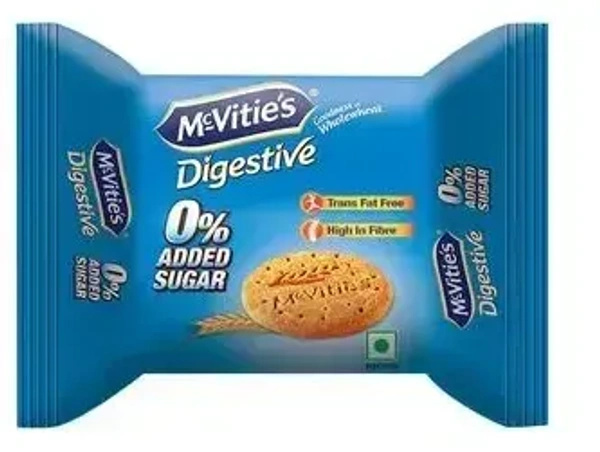 Mcvities Digestive Biscuits Zero Sugar, 75g