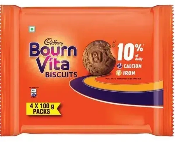 Cadbury BournVita Biscuits Super Value Family Pack, 400g