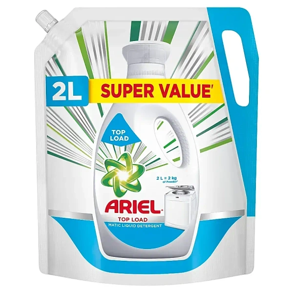 Ariel Top Load Matic Liquid Detergent Super Saver Pack, 2L