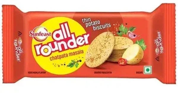 Sunfeast All Rounder Potato Biscuits Chatpata Masala, 32.9g