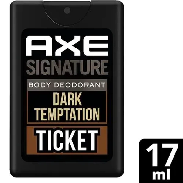 AXE Signature Dark Temptation Pocket Perfume, 17ml