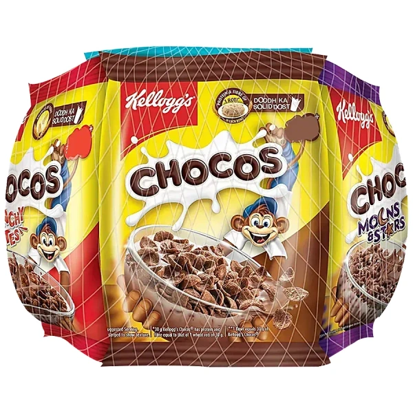 Kellogg's Chocos Variety Pack Combo, 156g