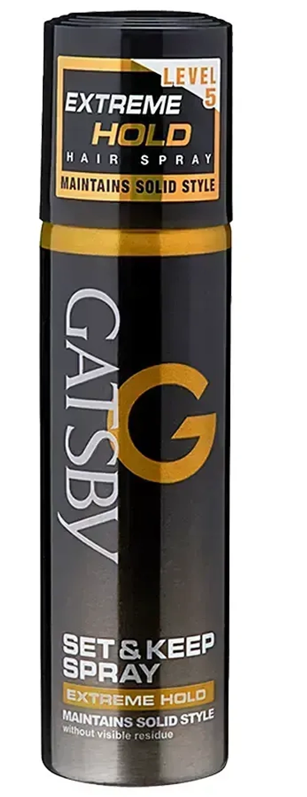 Gatsby Set / Keep Spray Extreme Hold, 45ml