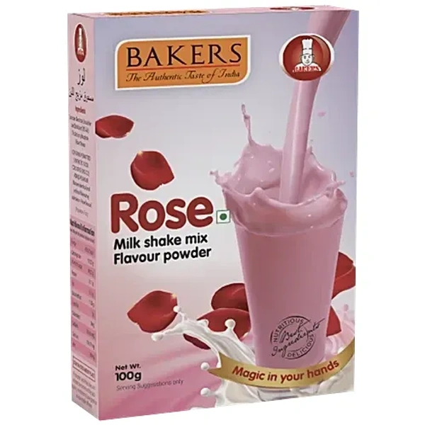 Bakers Milk Shake Mix Flavour Powder 100ml