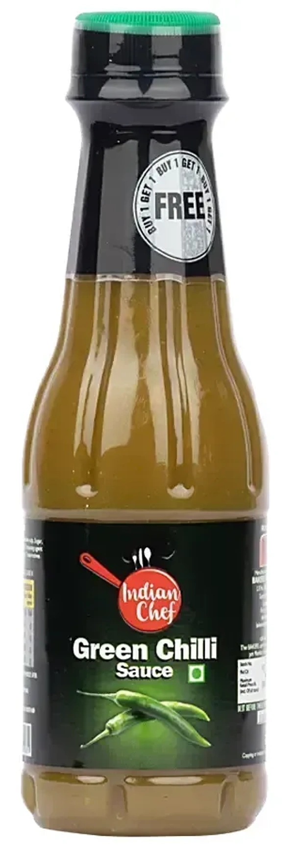 Bakers Indian Chef Green Chilli Sauce, 200g