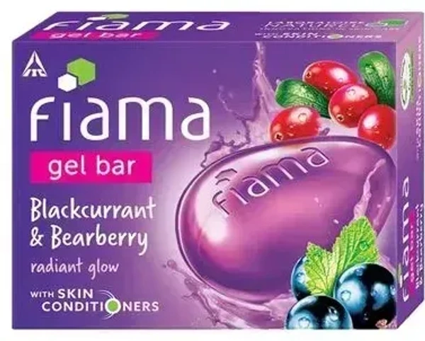 Fiama Blackcurrant&Bearberry Gel Bar, 75g