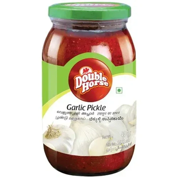 Double Horse Garlic Pickle Bottle, 400g