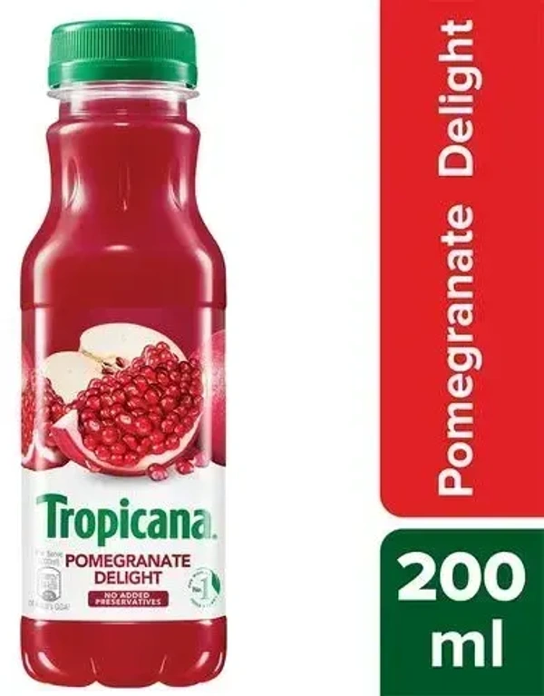 Tropicana Pomegranate Delight Juice, 200ml