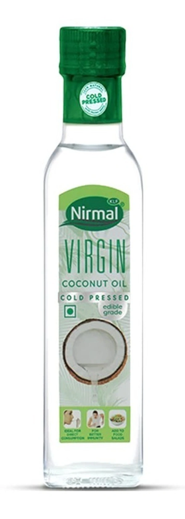 Nirmal Virgin Coconut Oil Cold Pressed Bottle, 100ml