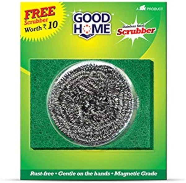 Good Home Stainless Steel Scrubber, 1 pcs