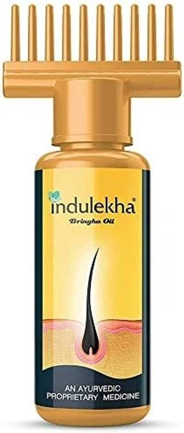 Indulekha Bhringa Hair Oil Selfie Bottle, 100ml