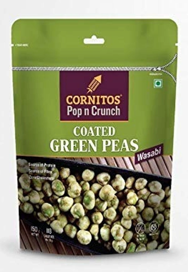 Cornitos Coated Green Peas Wasabi, 150g