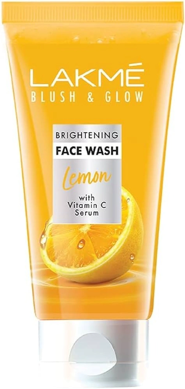 Lakme Blush and Glow Lemon Freshness Gel Face Wash with Lemon Extracts, 100g