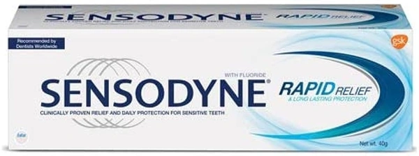 Sensodyne Toothpaste Rapid Relief, 40g