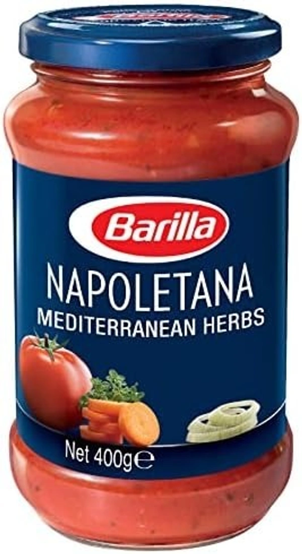 Barilla Napoletana With Mediterranean Herbs Pasta - Pizza Sauce, 400g
