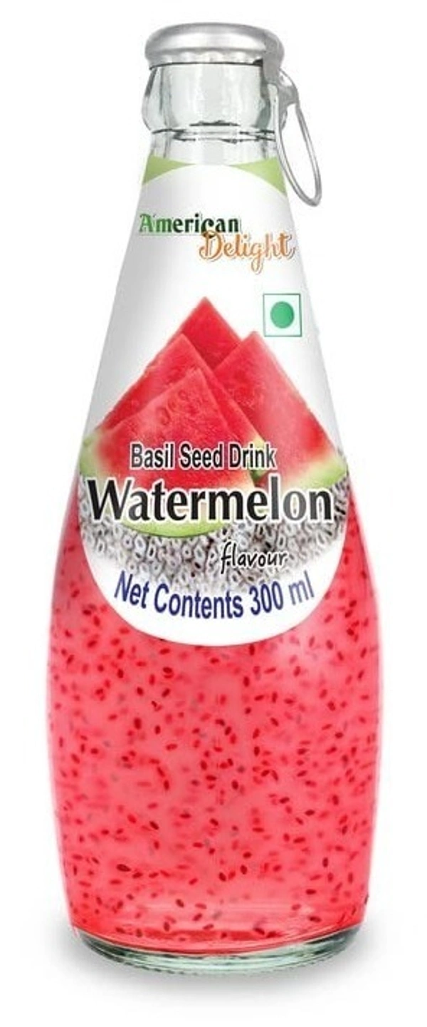 American Delight Basil Drink Watermelon 290ml