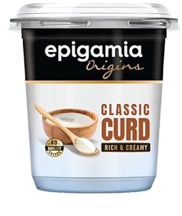 Epigamia Origins Classic Curd Rich Creamy, 400g