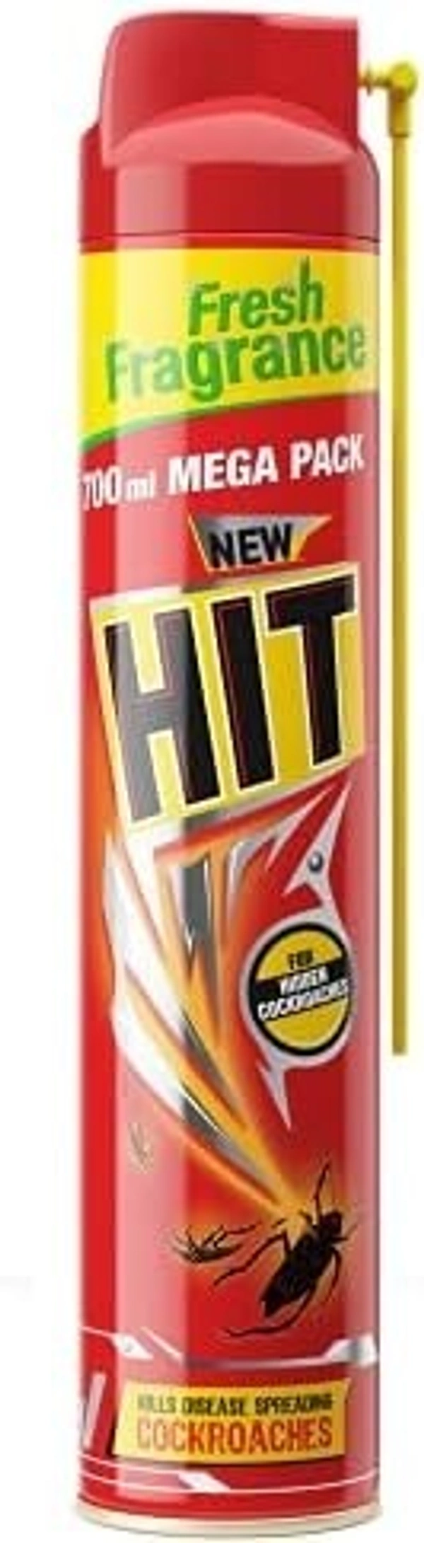 Hit Red Kills Hidden Cockroach Fresh Fragrance, 125ml