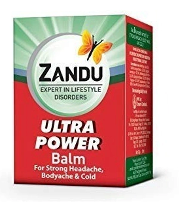 Zandu Ultra Power Balm, 8ml