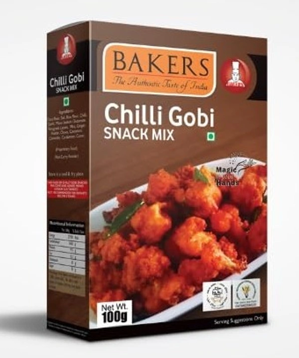 Bakers Chilly Gobi Snack Mix 100g